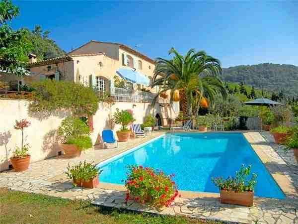 location vacances COT054 Villa mit Pool und Blick im Hinterland von Cannes, Cabris