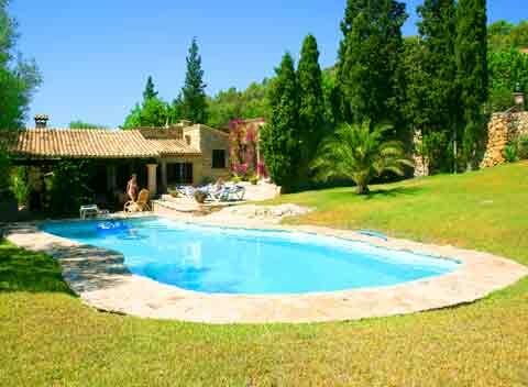 location vacances PM 332 Eine komfortable Finca mit Pool und Haushaltsservice, Pollena