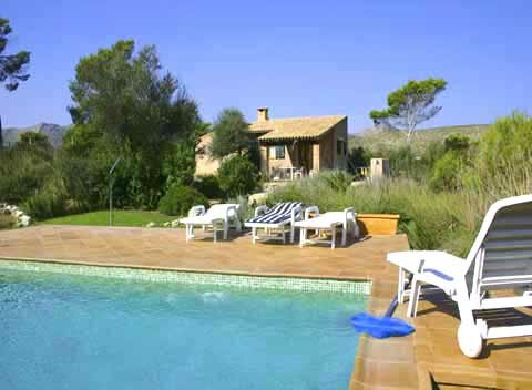 location vacances PM 541 Eine Finca mit Pool fuer 2 - 4 Personen, Majorque