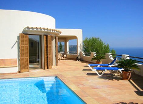 location vacances PM 510 Komfortable Ferienvilla fr 6 - 8 Personen mit phantastischem Meerblick und Pool, Canyamel