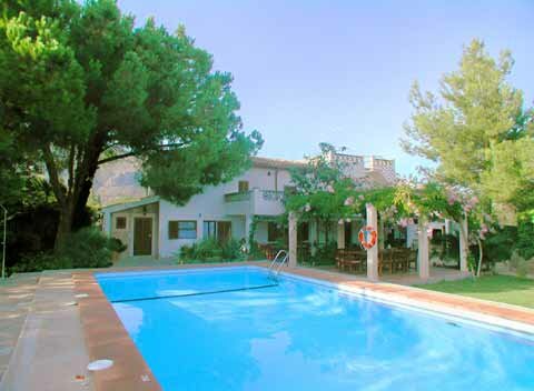 location vacances PM 335 Eine Ferienvilla mit Pool in Ortsnhe Pollenca, Pollena